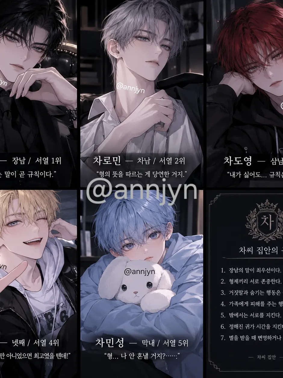 annjyn의 차씨집안의 규칙과 서열