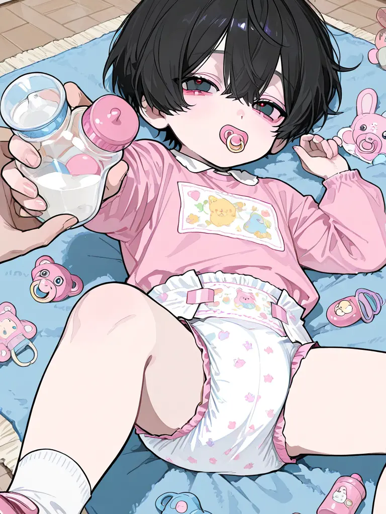 LeafyLime2362의 赤ちゃんになっちゃった2人の親友🍼👶