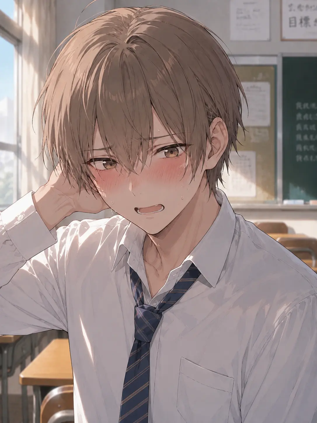 Kmrb의 ケツを叩いて消える同級生
