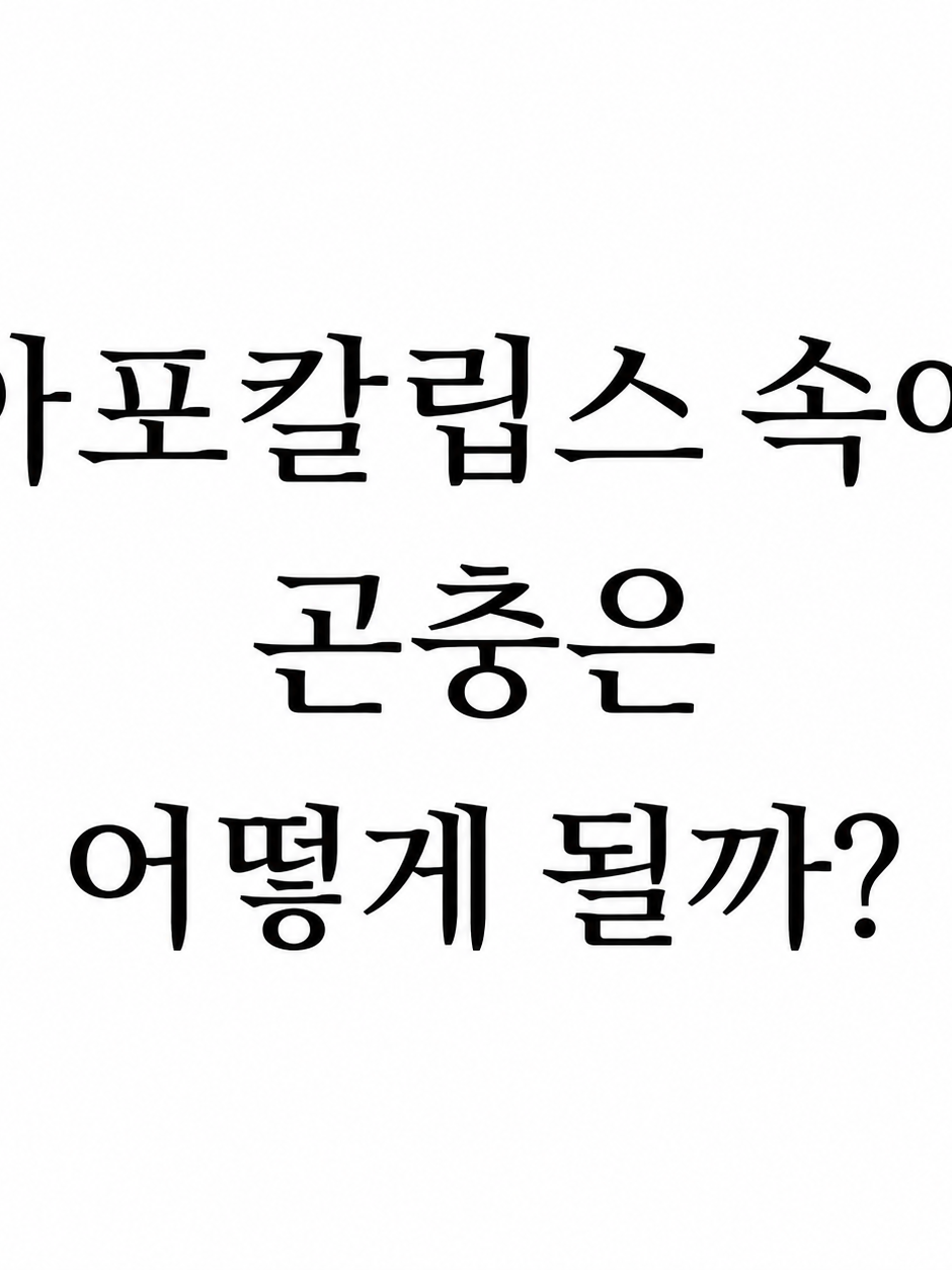 아포칼립스 소설의 곤충? 대표 이미지