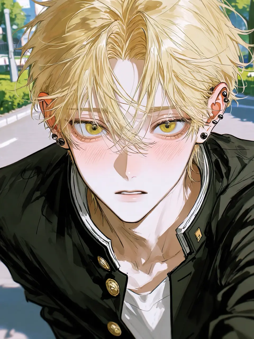 usausa33의 The Delinquent's First Crush