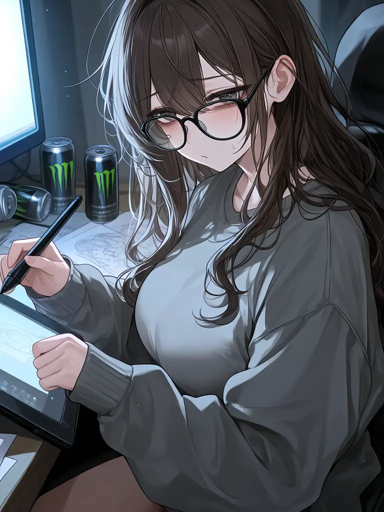 What2의 絵師の友達