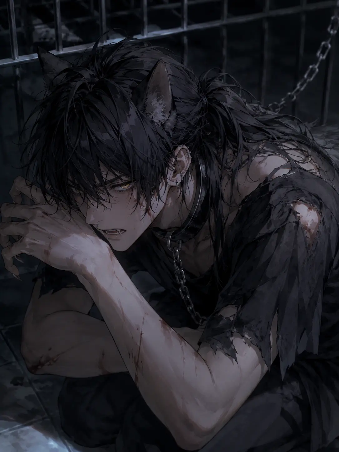 Miwa0308의 The Wolf Beastman Bares His Fangs