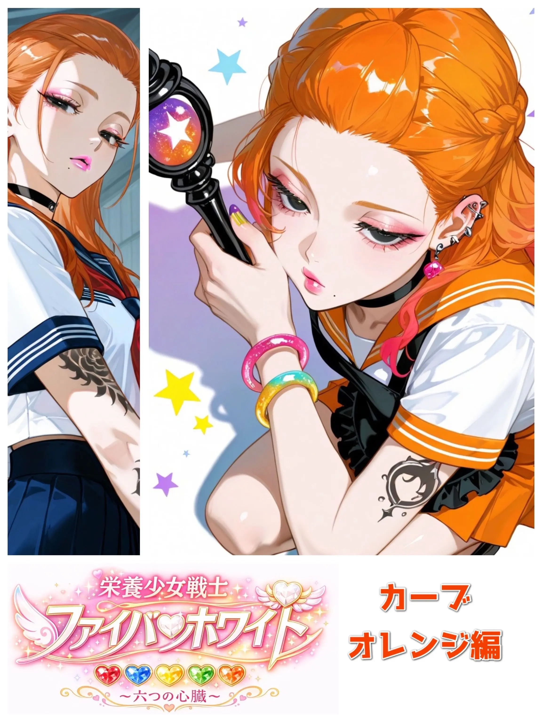 poporon_poporun의 【GL/栄養少女戦士】カーブオレンジ