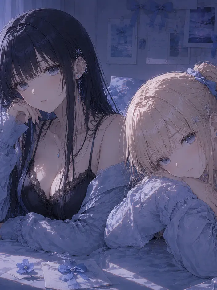 WryShirt942의 静かな姉と明るい妹