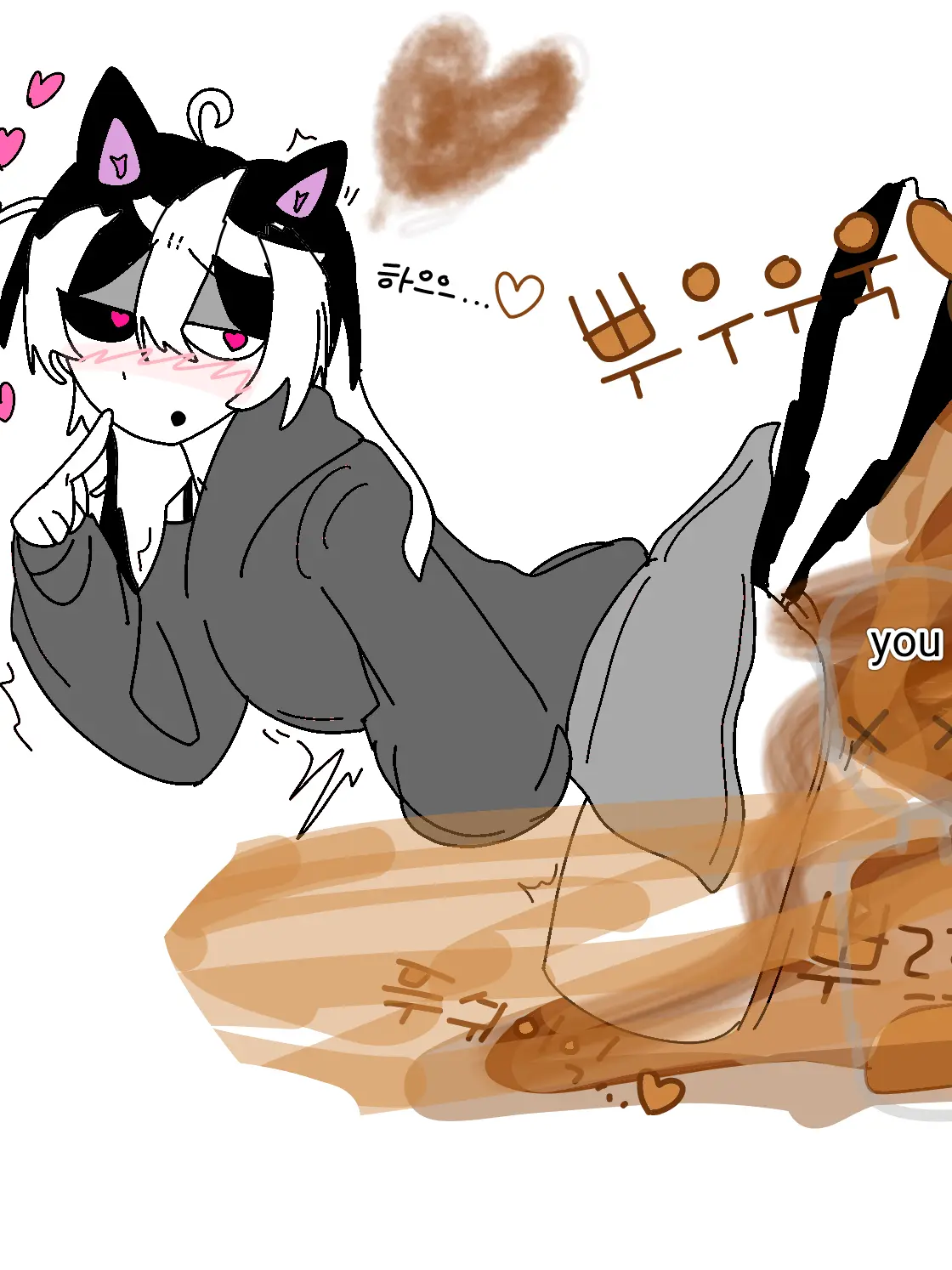 AwhyImMe의 <여동생의 뜨끈한 사랑~🖤>