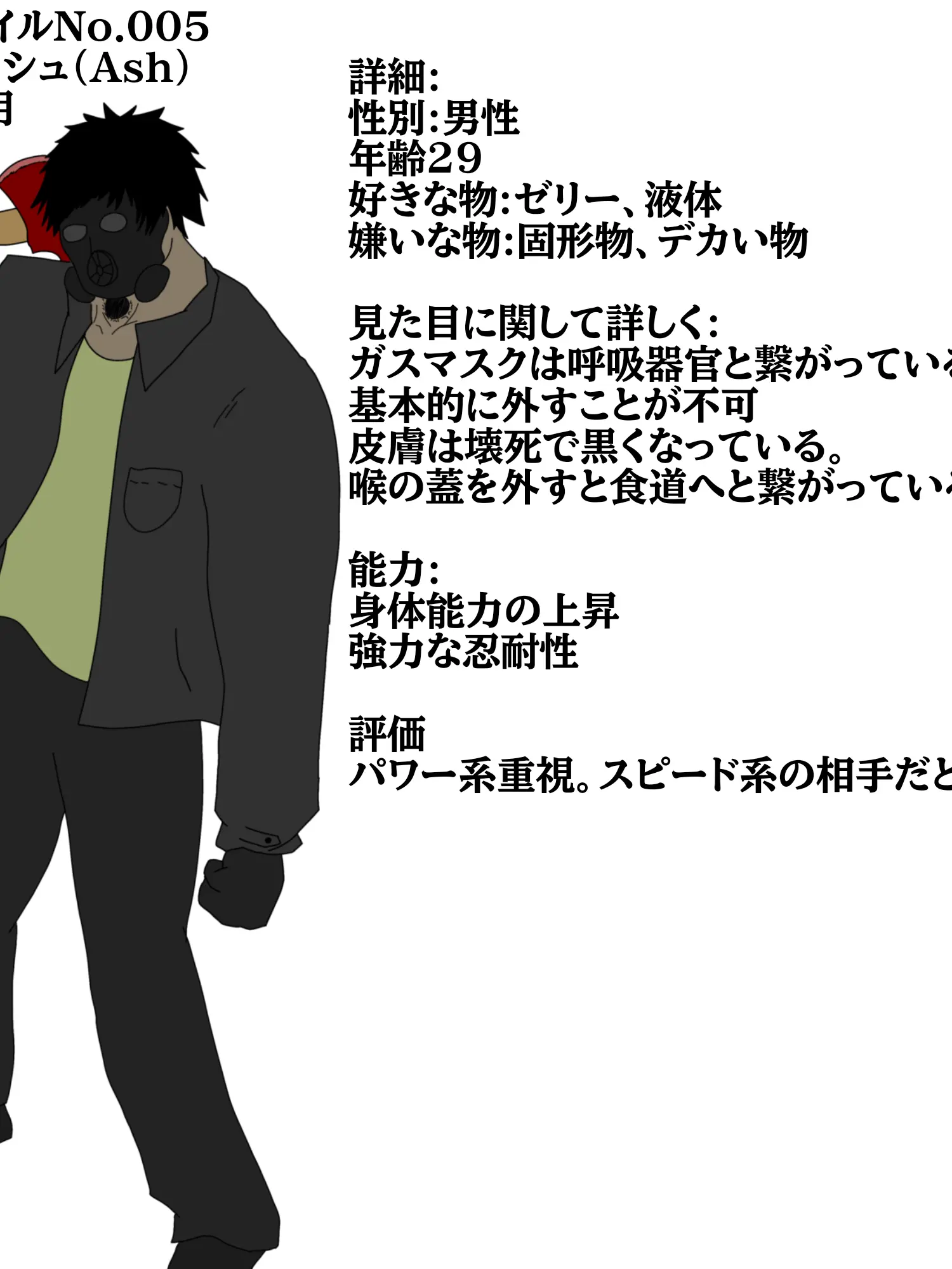 StubbyKiang3745의 ガスマスクの兄貴