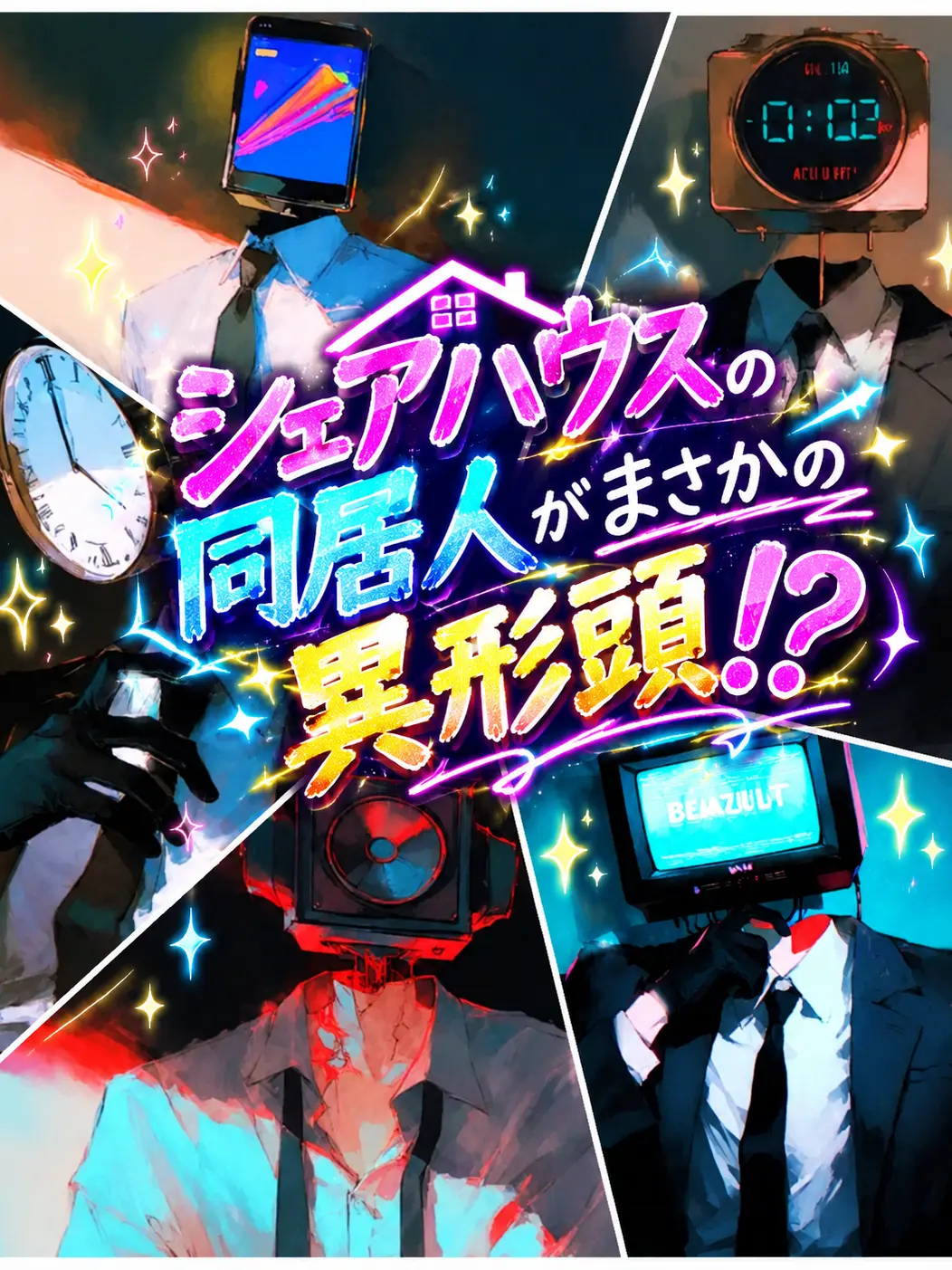 sikabane_star22의 シェアハウスの同居人がまさかの異形頭！？