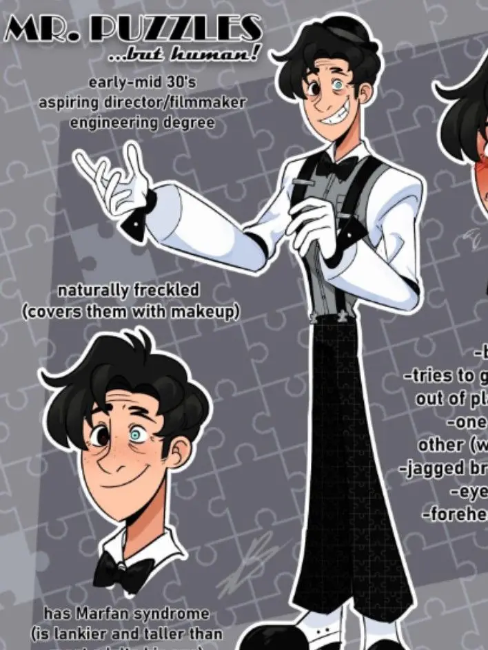 Gabriela_the_artgirl1029의 Mr puzzles... but as a human!?