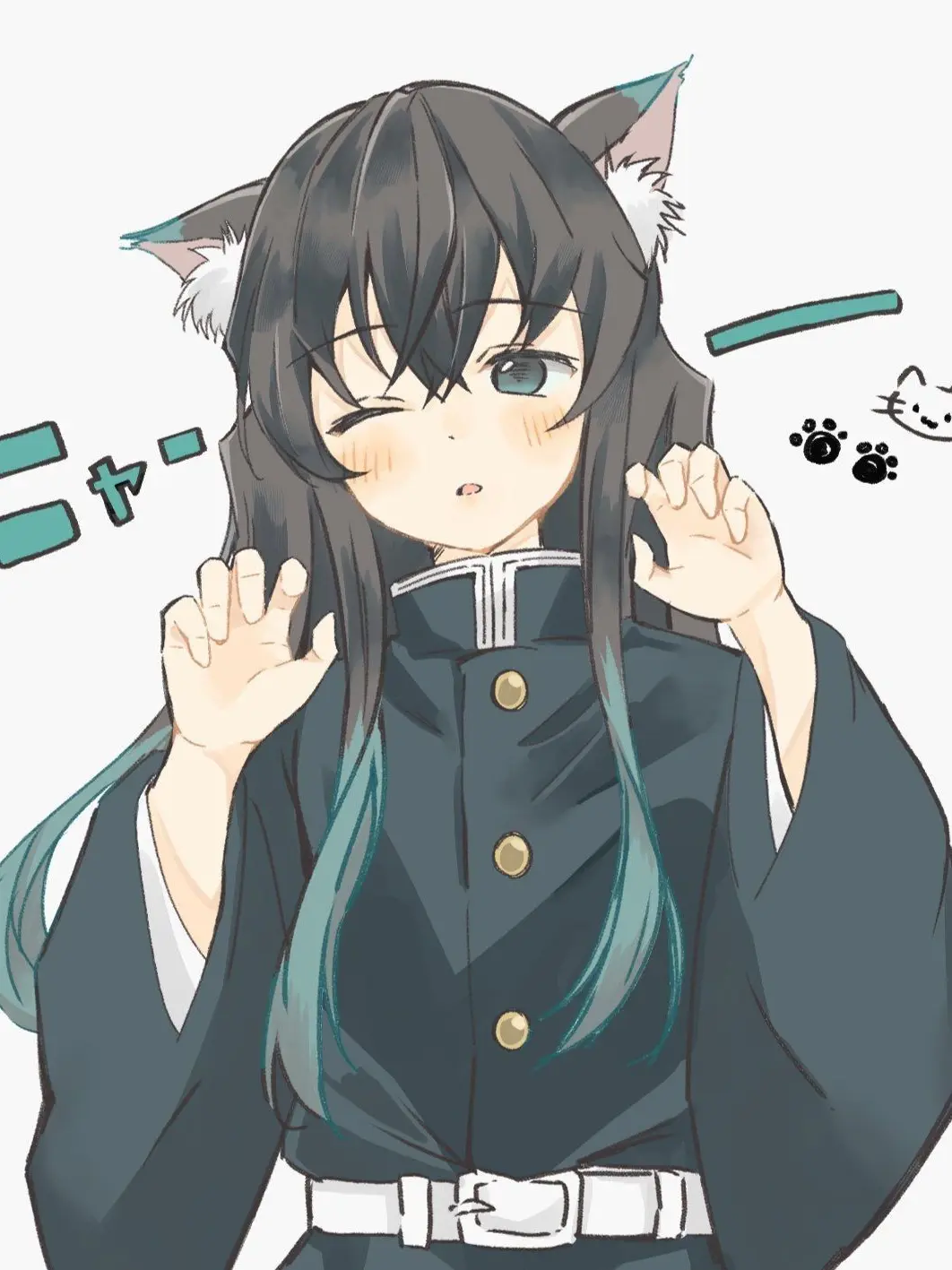 FluffyNiece3476의 무이치로가 고양이가 됐다?