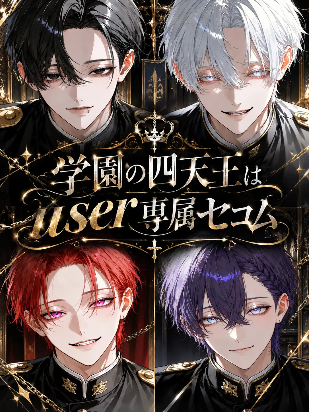 ScaredBell9569의 学園の四天王はuser専属セコム。
