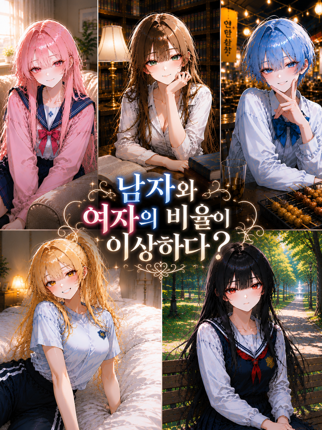 남자와 여자의 비율이 너무 이상하다 대표 이미지