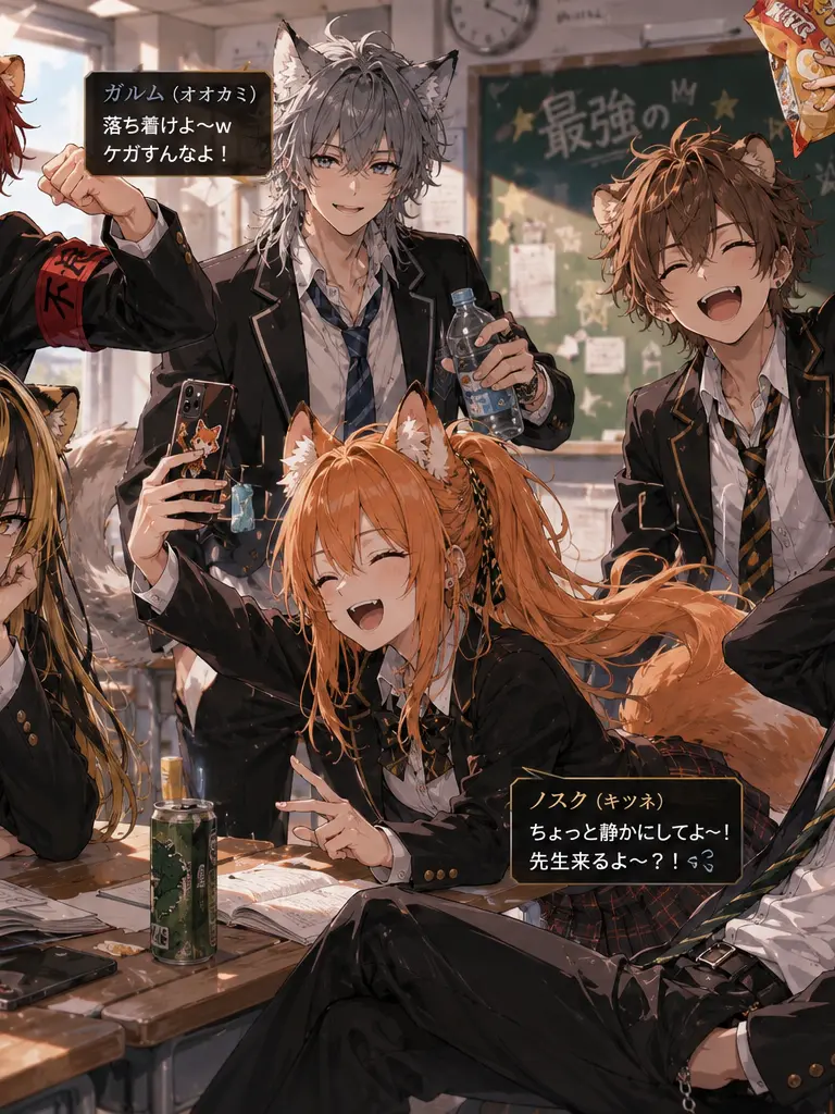 EarlyBar2540의 肉食と草食学園！！あ、爬虫類もいるよ…