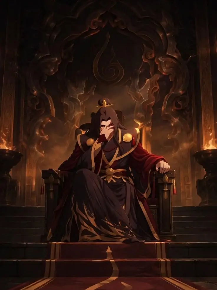 blooming.numinous의 Zuko - Fire Lord - In The Flames