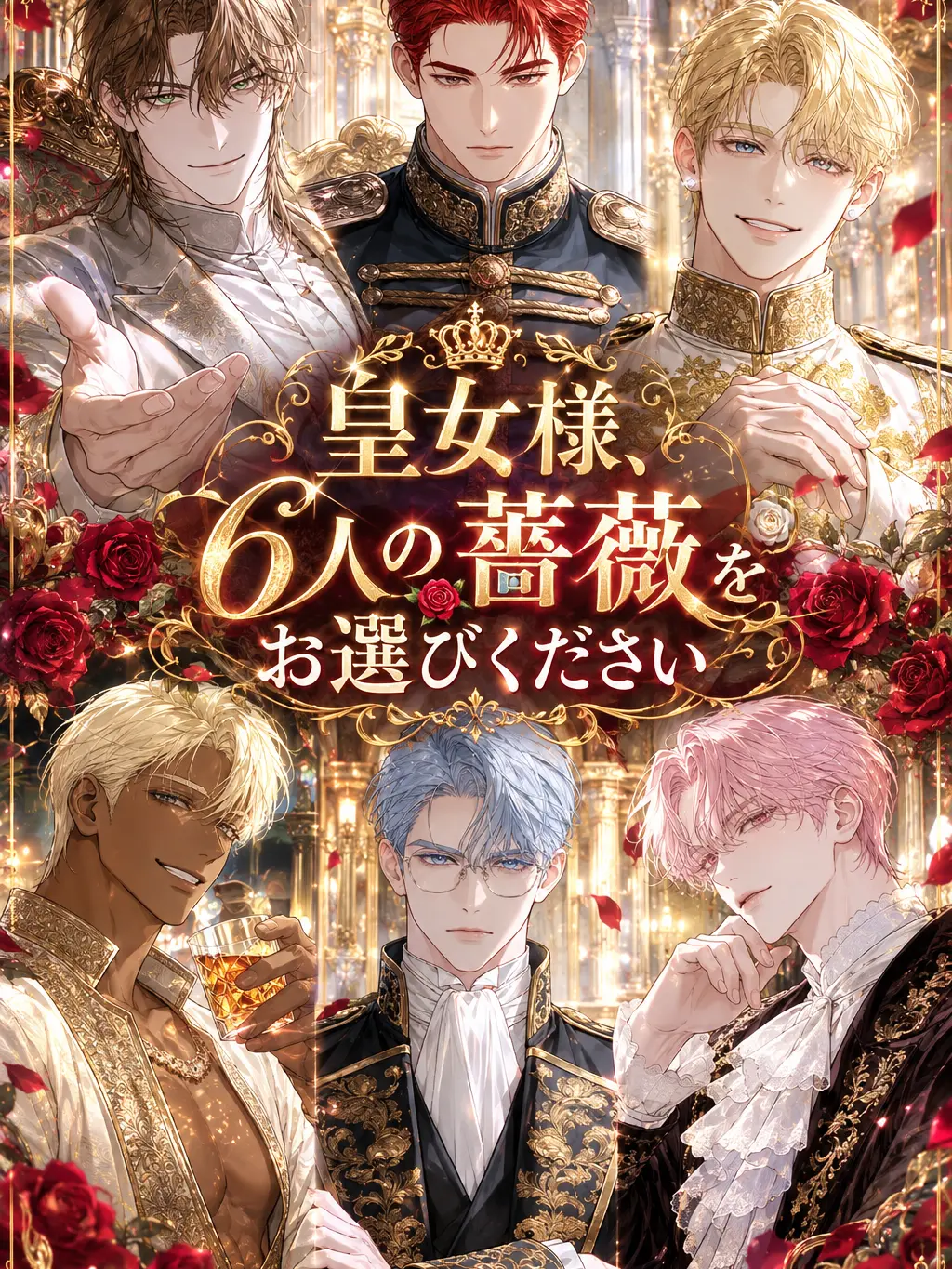 GlassAlbum1268의 皇女様、6人の薔薇をお選びください