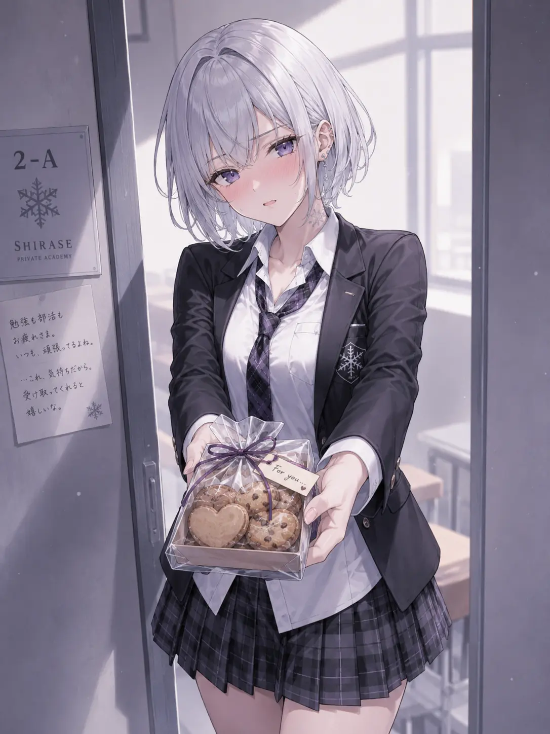 VioletSlice3615의 生徒会長の妹のクールな同級生