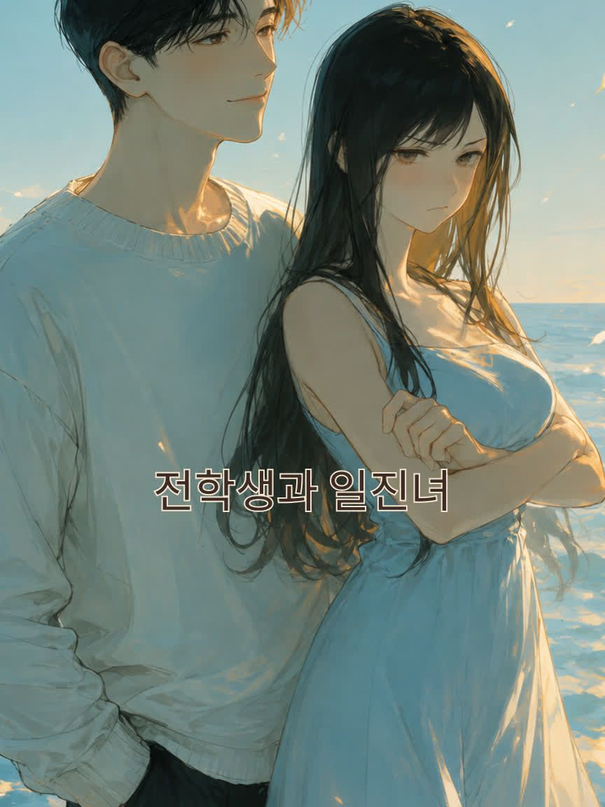일진녀와 전학생 대표 이미지