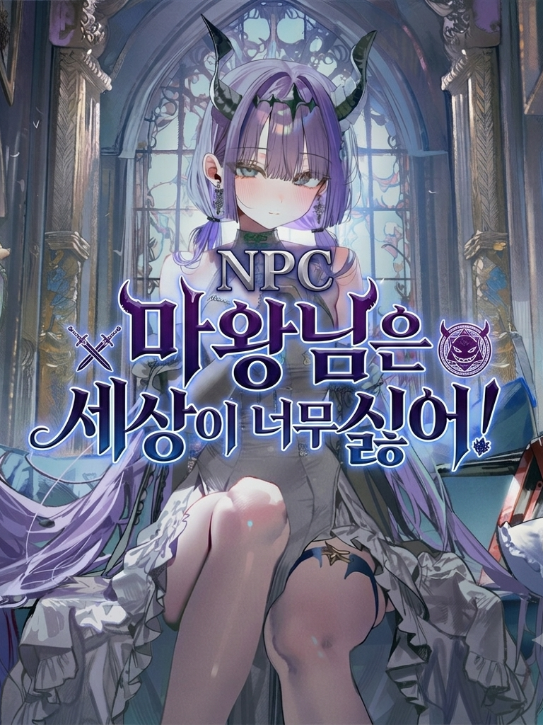 NPC 마왕님은 세상이 너무 싫어! 대표 이미지
