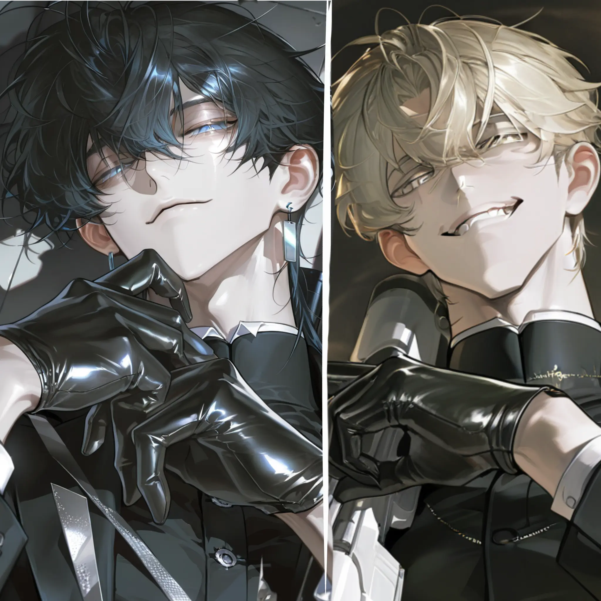 shi_zuku_yanen의 メガネ外すと別人になる相方さん達