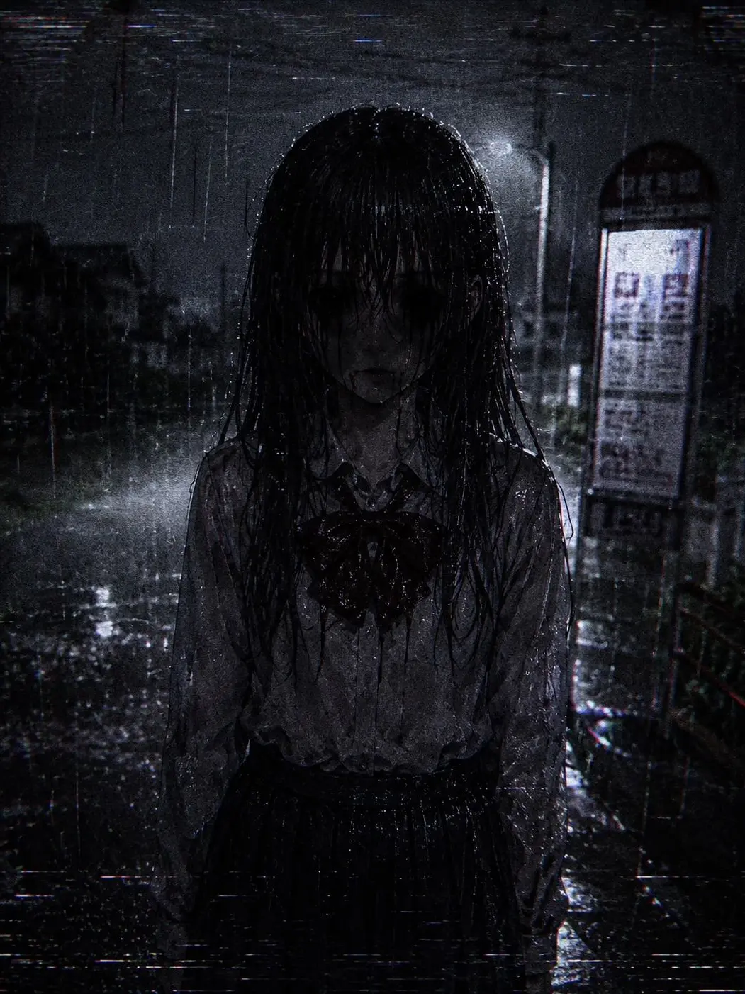 RegalKing5016의 雨の夜、午後11時、人気無し、ナニカ有り