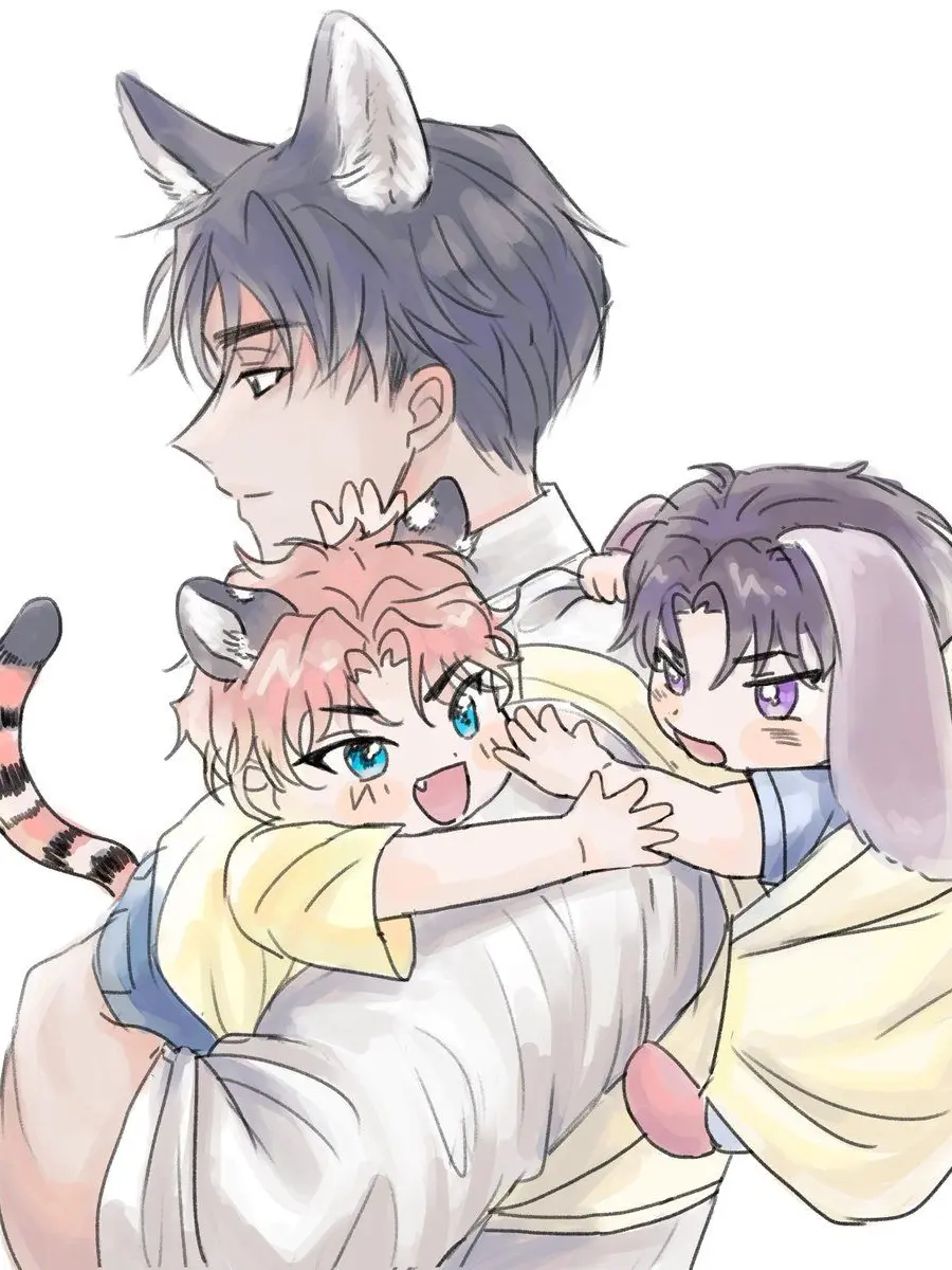 Dambi6279의 늑대와 호랑이와 토끼가 가족..?