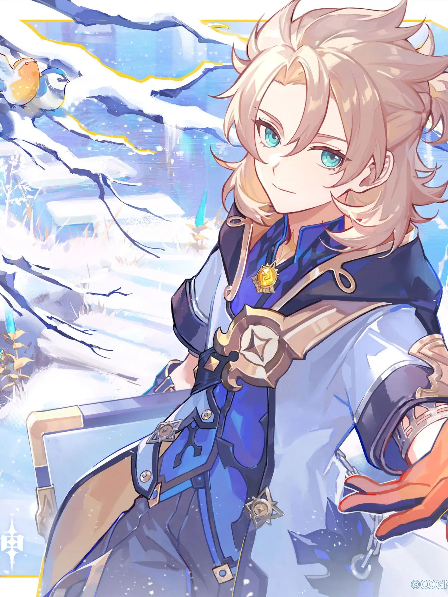 tukimelon의 アルベド、ドゥリン、放浪者