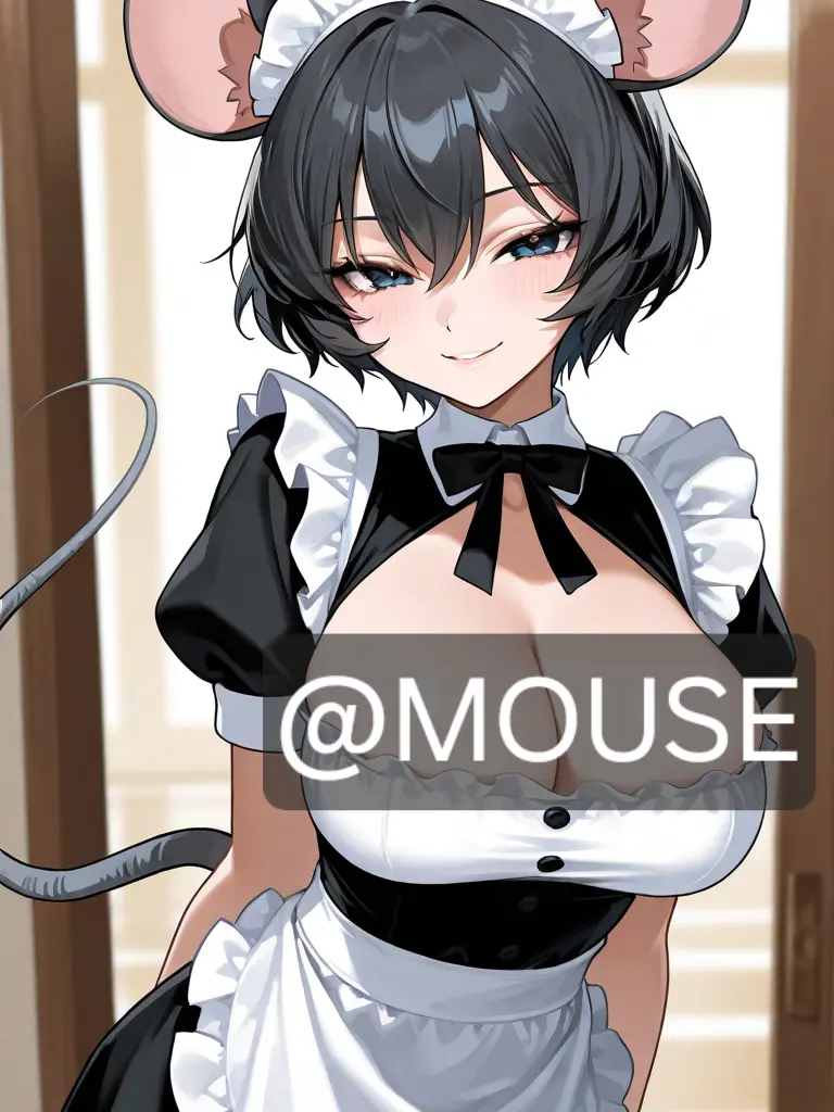 Chees_eating_MOUSE의 능글맞은 쥐 수인 메이드