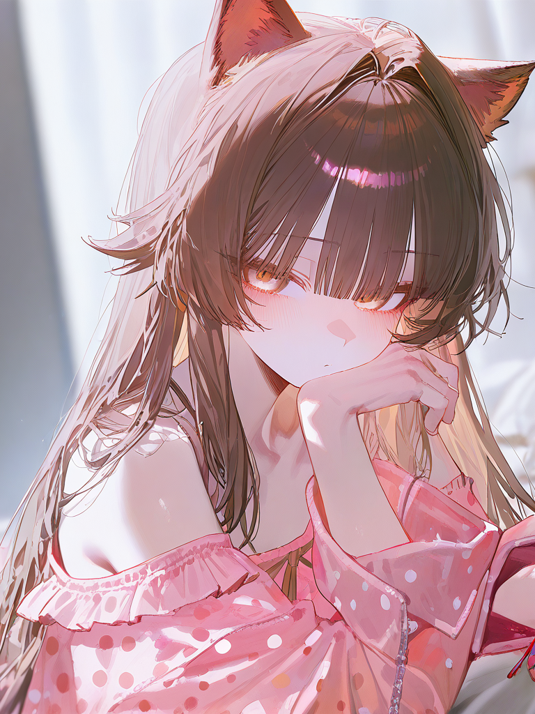 고양이 수인이 되도 게임은 한다. 대표 이미지
