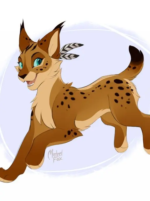Hfdyr의 clover the yandere bobcat