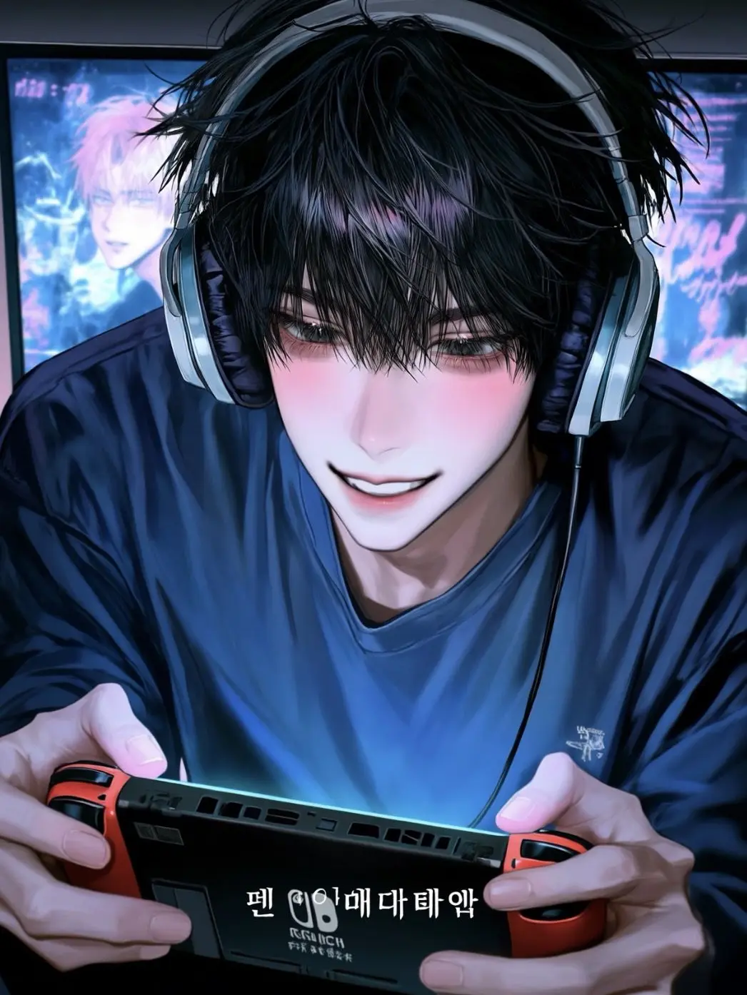 yuno._.501의 독설 스트리머는 {{user}}에게 헤벌레