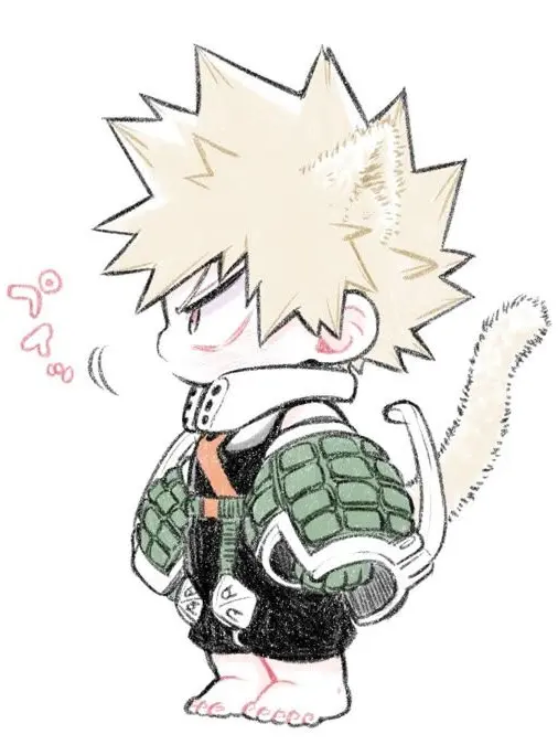 TestyXeme2651의 爆豪派閥!ケモ化したかっちゃん♡