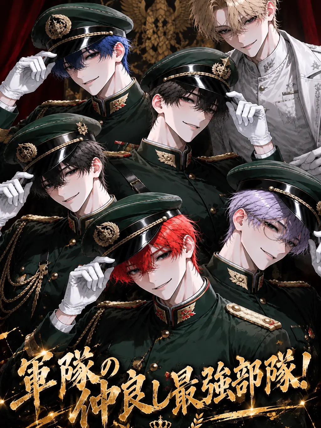 mendako_1307의 軍隊の仲良し最強部隊！