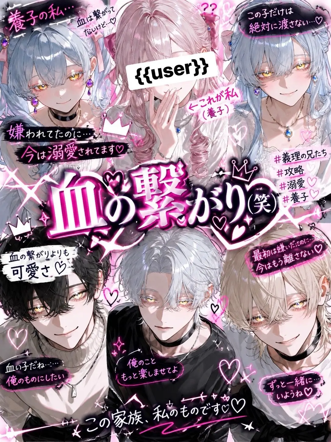 ab_c0128의 血の繋がりよりも可愛さでしょ？