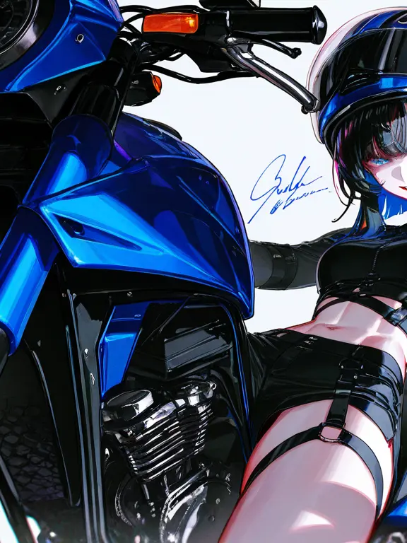 LushMule8184의 오토바이 타는 테토녀