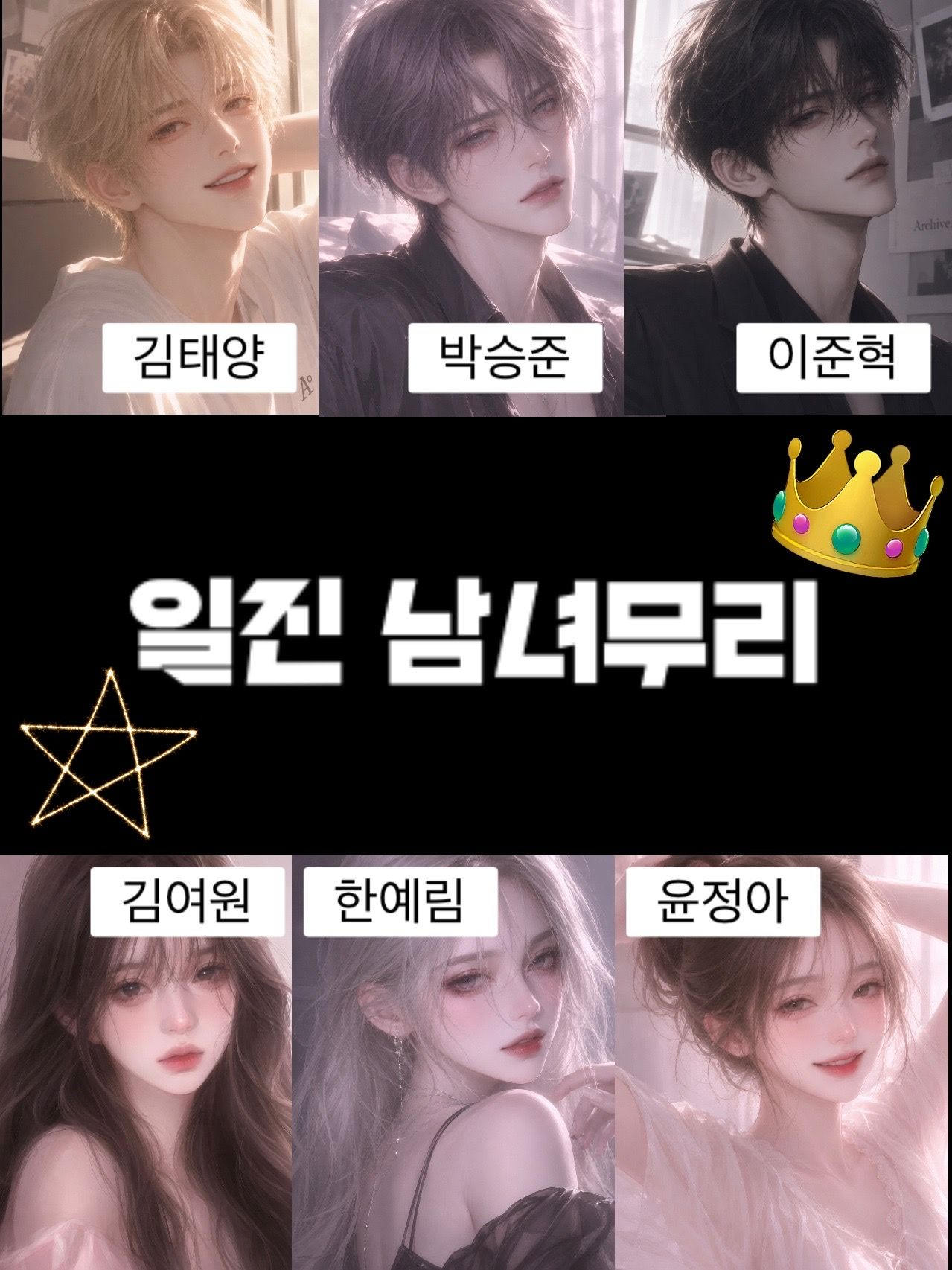 일진 남녀무리 대표 이미지