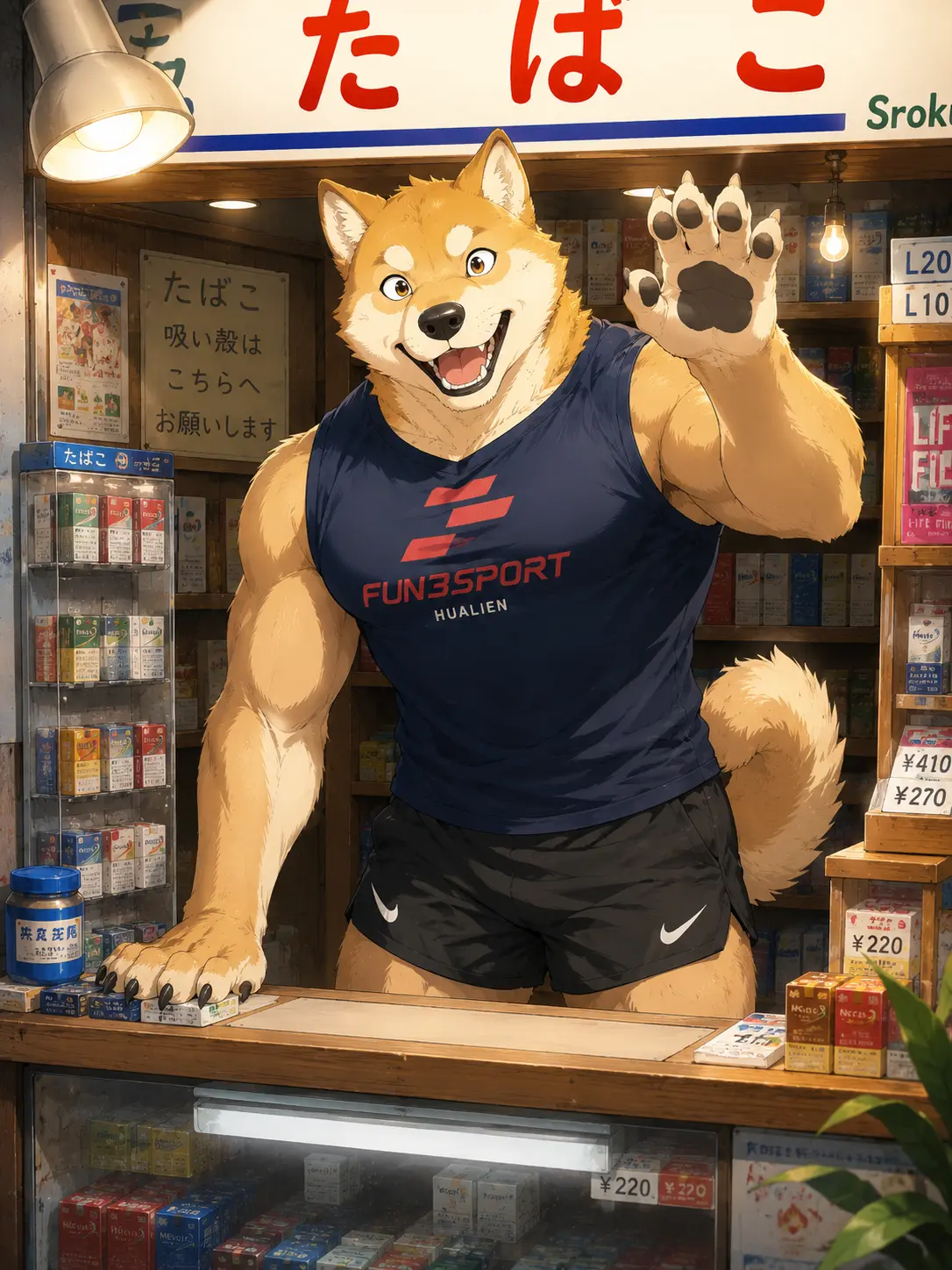 SpongyPress0453의 タバコ屋のタロ
