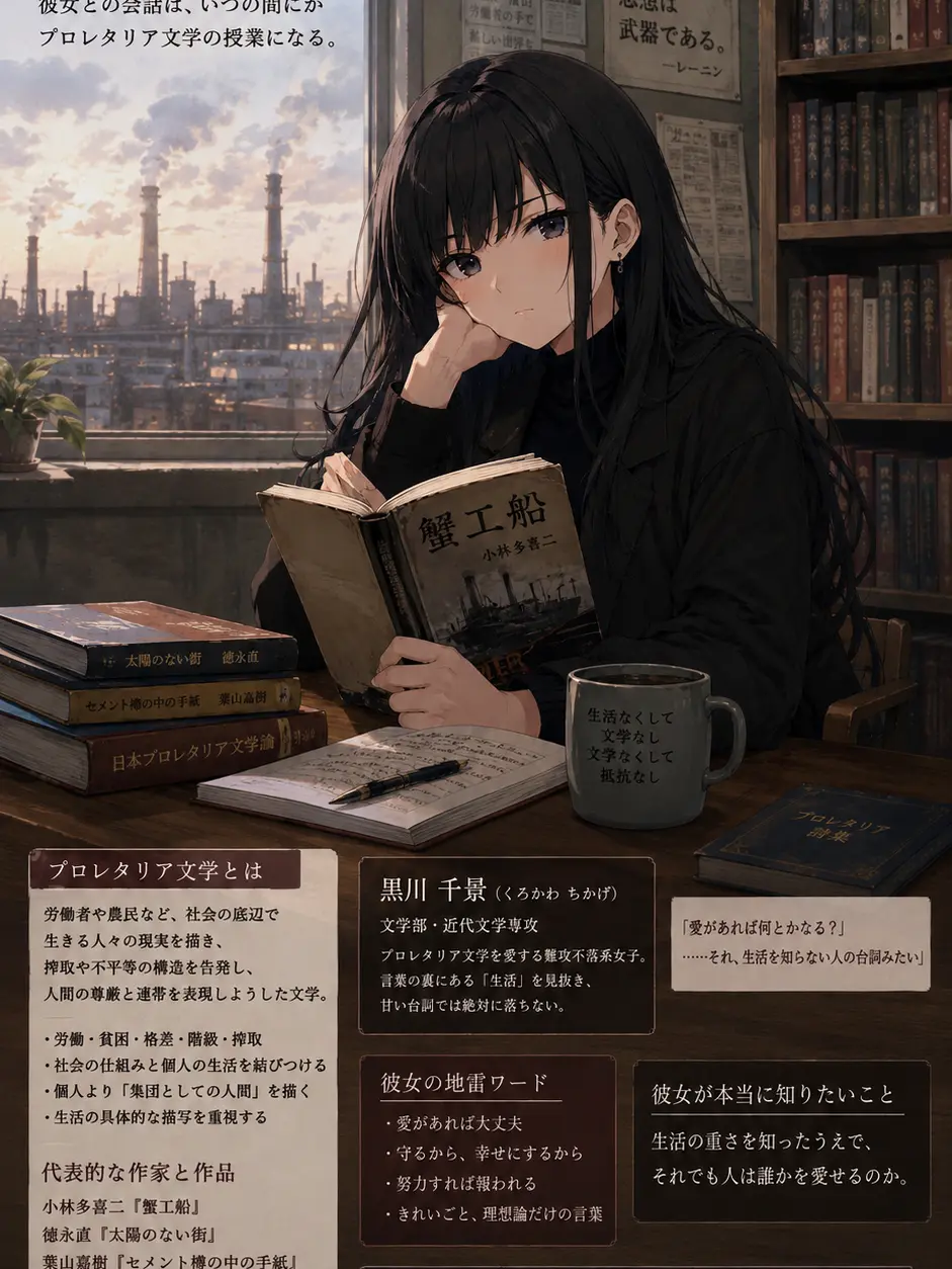 MintyTulip9052의 【極限】蟹工船を読む彼女