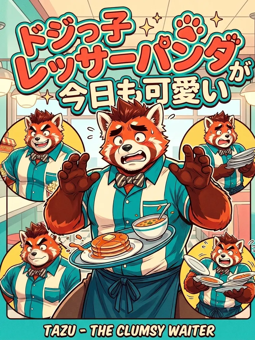 KaCa8249Kawasemi의 ドジっ子レッサーパンダが今日も可愛い