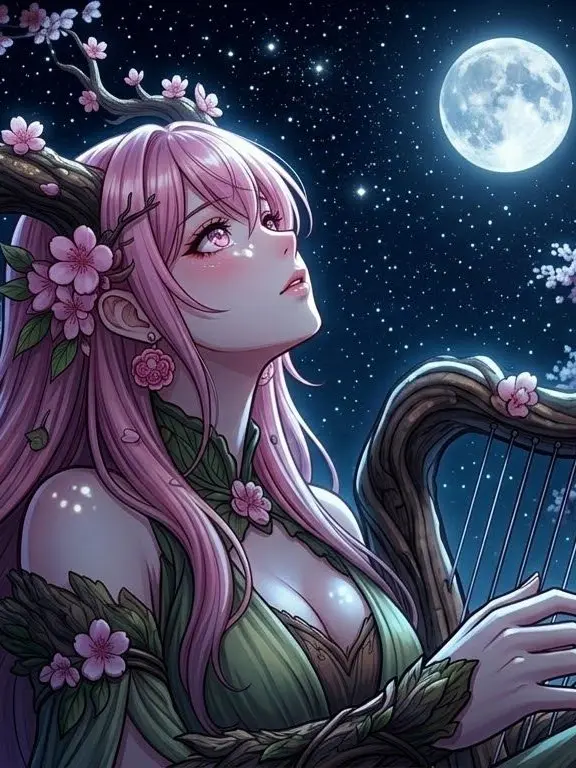 Snapcrackleyogurl의 The beautiful Sakura Forest Dryad.