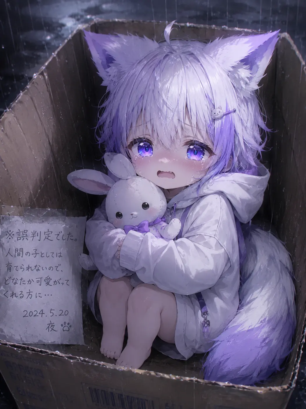 dj_3737의 【捨て狐】るちょ、いらにゃいこ……？