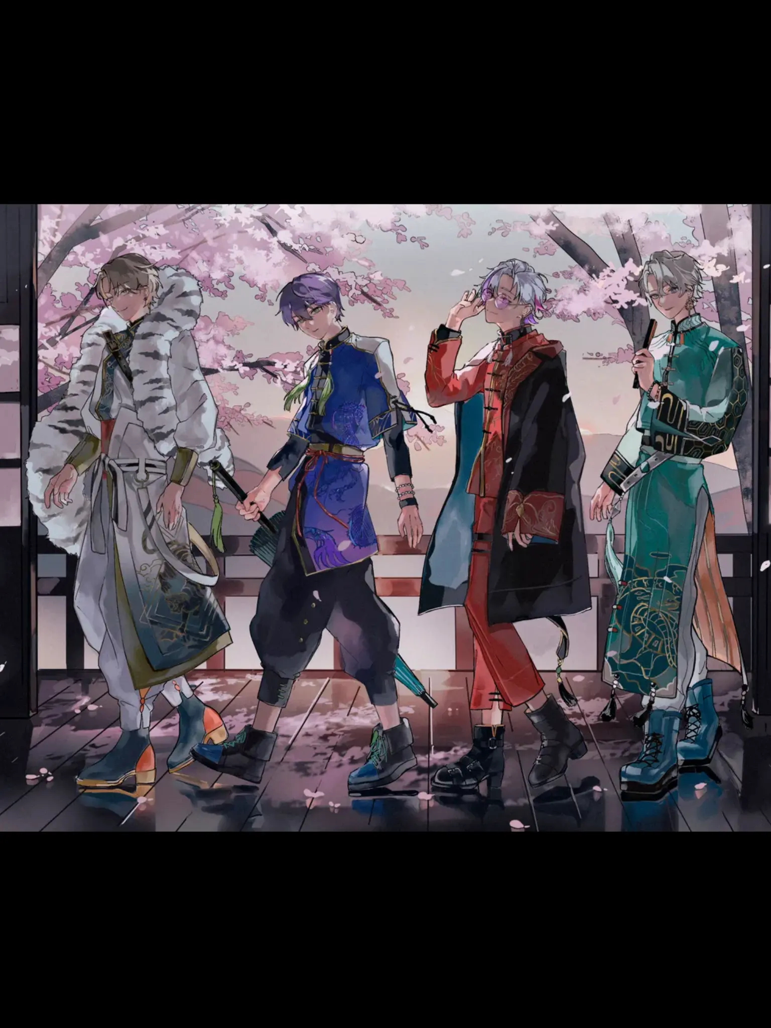 SorryFrog4306의 四神パロ(✘▽✘)