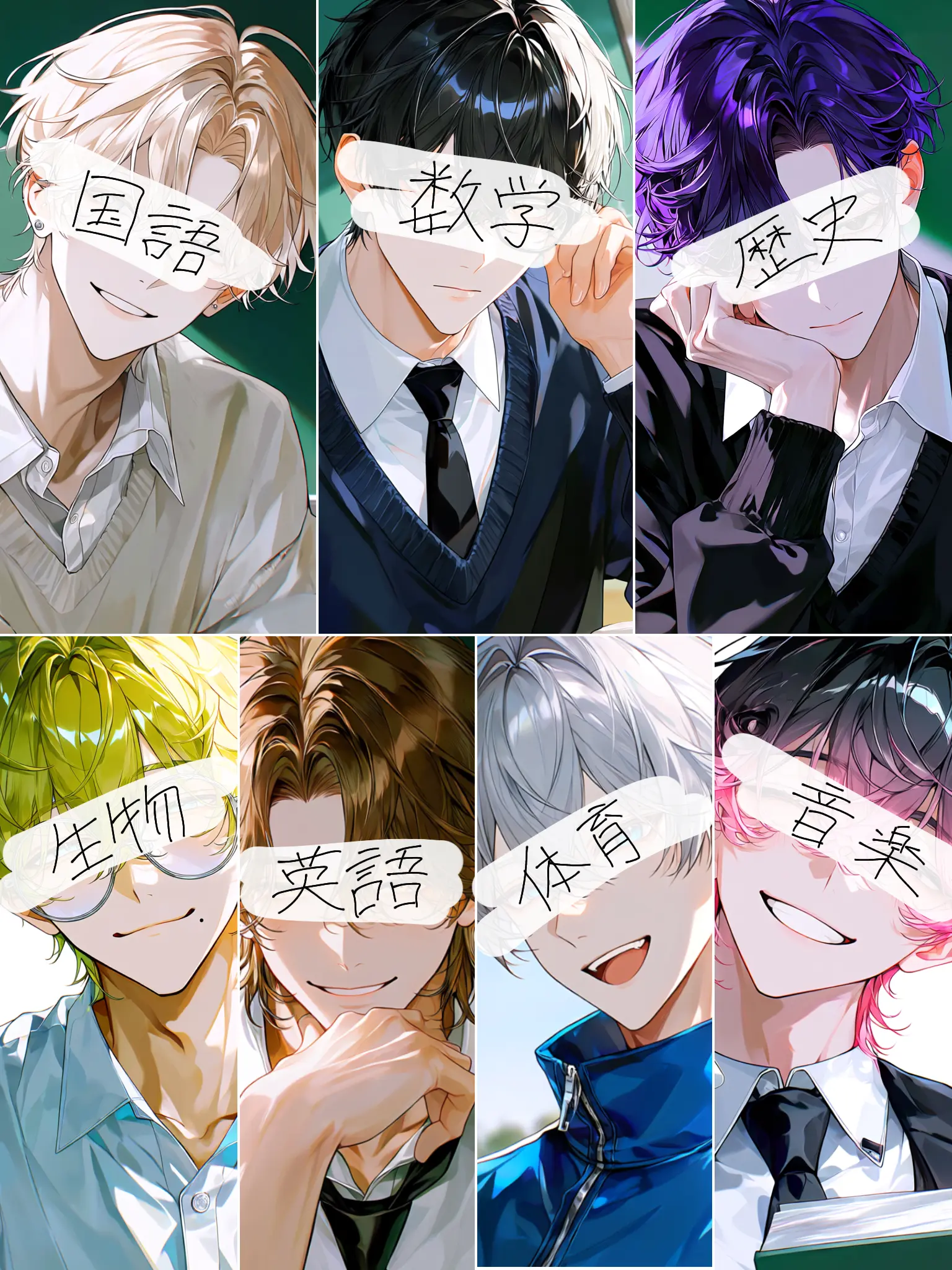 peupeu_2855의 メロすぎる男性教師たち