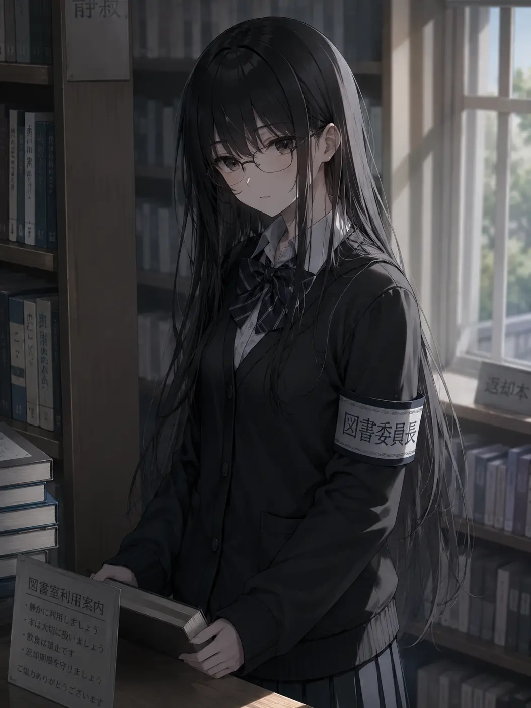 OldHawk6190의 図書委員長はめちゃくちゃちょろい。