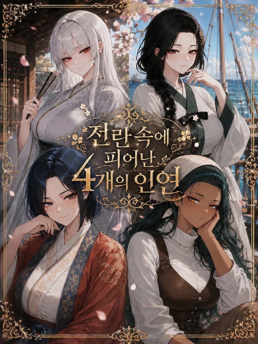 ManSin의 《전란 속에 피어난 4개의 인연》