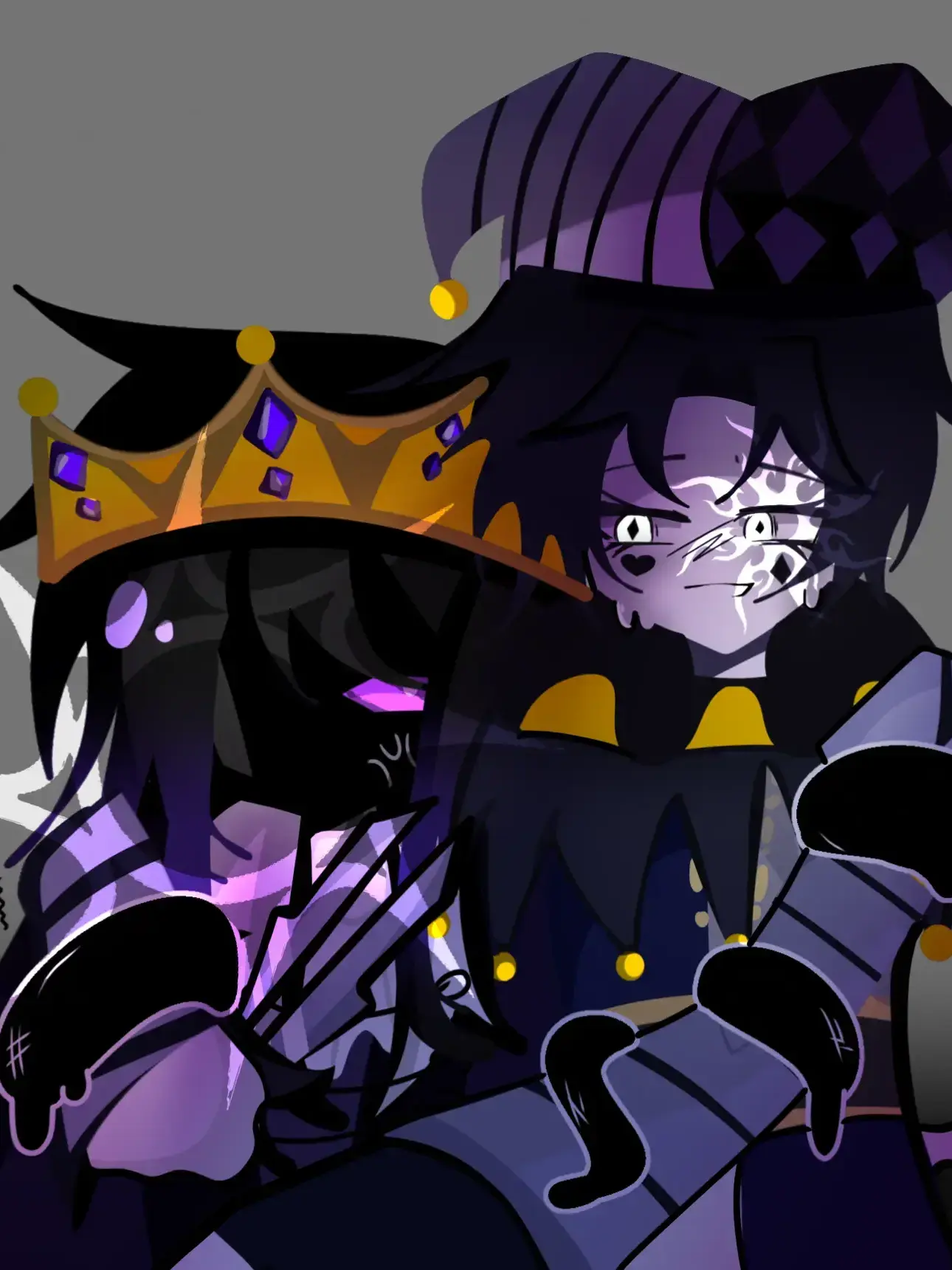 Riven_Loves_Azuretime의 저주받은 왕과 광대