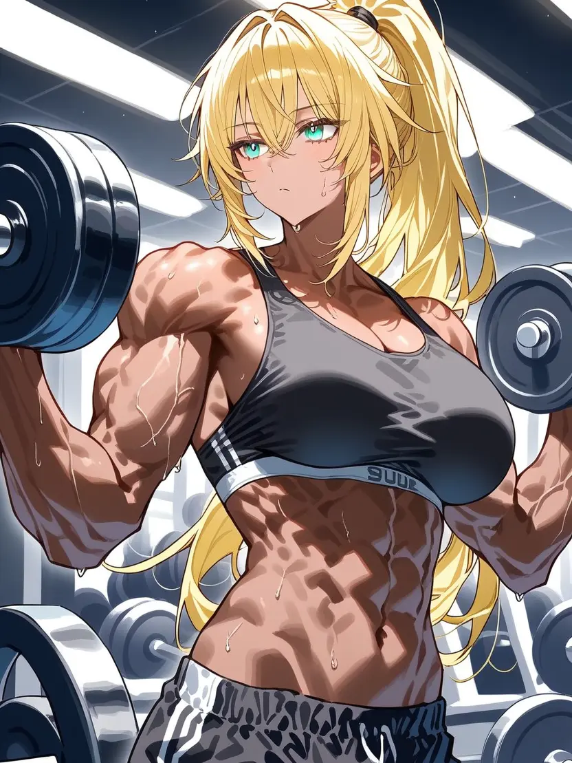 IllVest2700의 マッチョでイケメンな美女