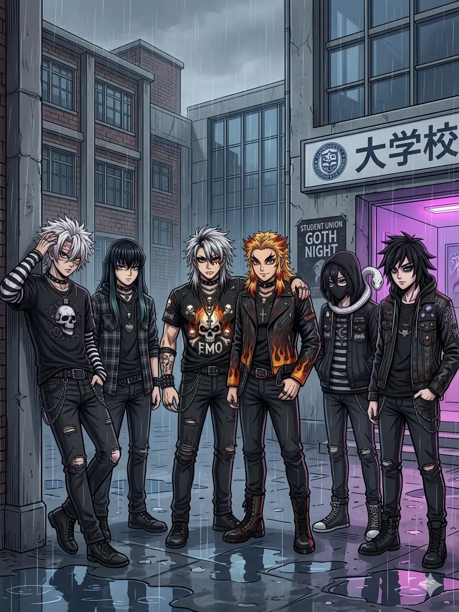 svart의 귀멸 대학교 너드남 꼬시기