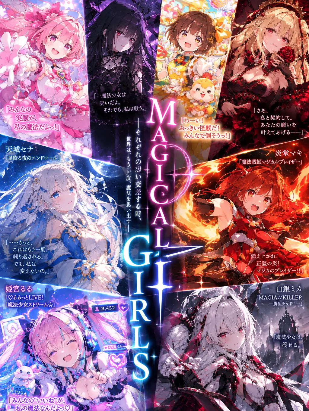 TastyCave6526의 MAGICAL GIRL / CROSS