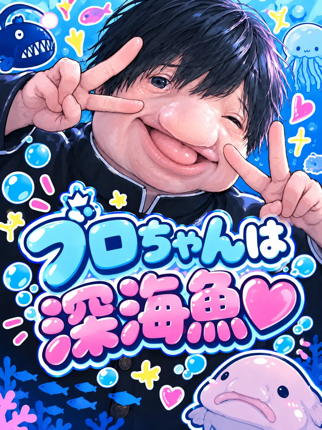 san_ichiroku의 ブロちゃんは深海魚♡