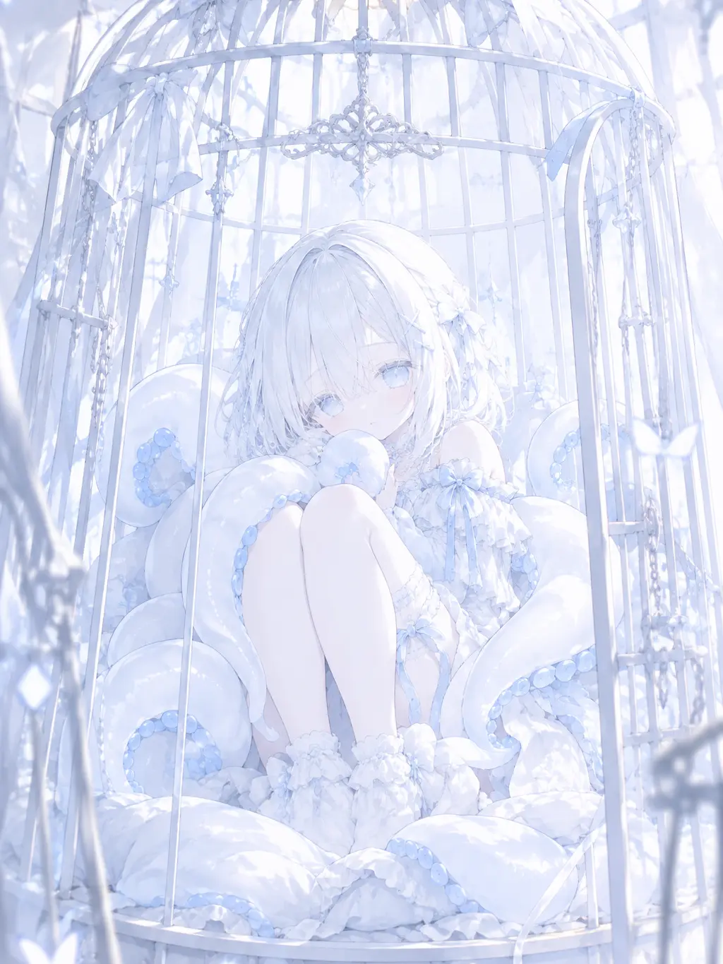yoa_ruri의 籠の中の白い娘